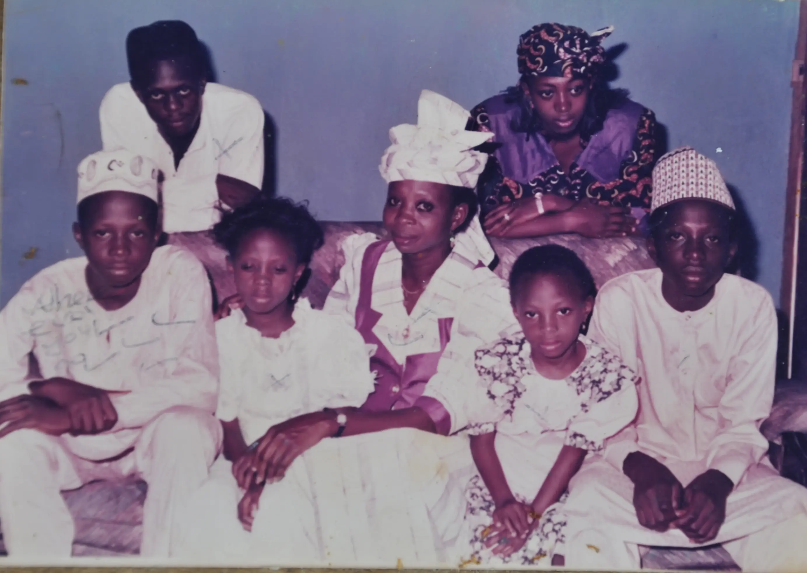 Grandma with Children during Ileya Festival