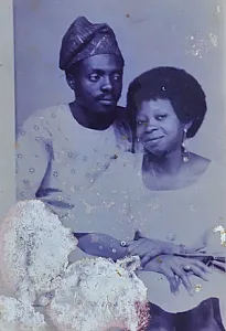 Grandma and Grandpa during Their Courtship