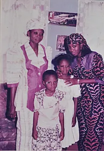 Grandma with Children during Ileya Festival