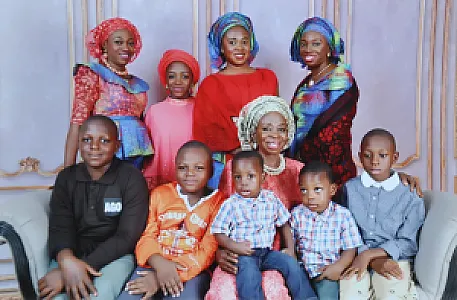 Grandma’s Birthday with Children and Grandchildren