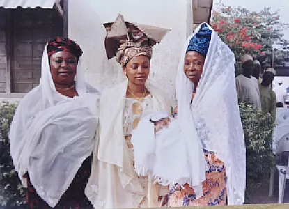 Naming Ceremony of Abdulrazaq Agboola’s First Son, 2004