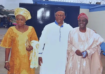 Inauguration of Olaoluwa Ganiyu as Chairman, Olorunda LG