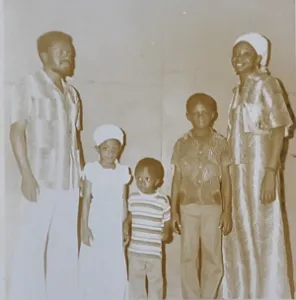 Family Portrait with Grandma and Grandpa