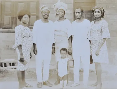 Family at a Wedding Ceremony
