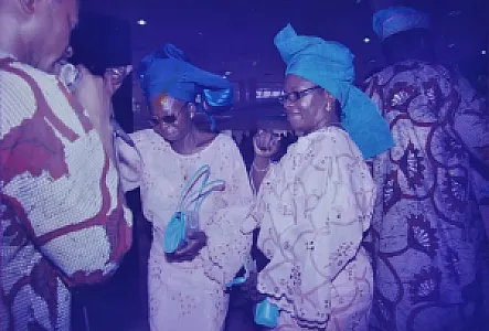 Grandma spending at an Occasion