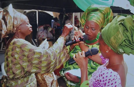Grandma at a Wedding