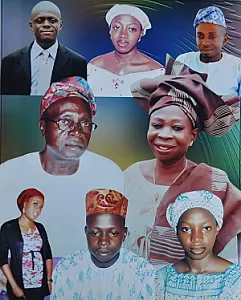 Family Portrait with Grandma and Grandpa