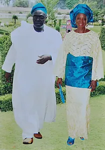 Grandpa and Grandma in a picture